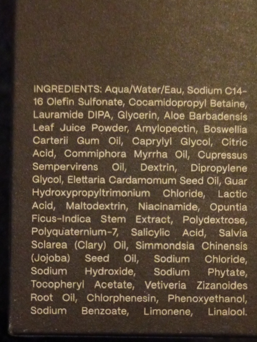 TWENTYNINE PALMS Cosmic Cypress Facial Cleanser - Picture 4 of 4